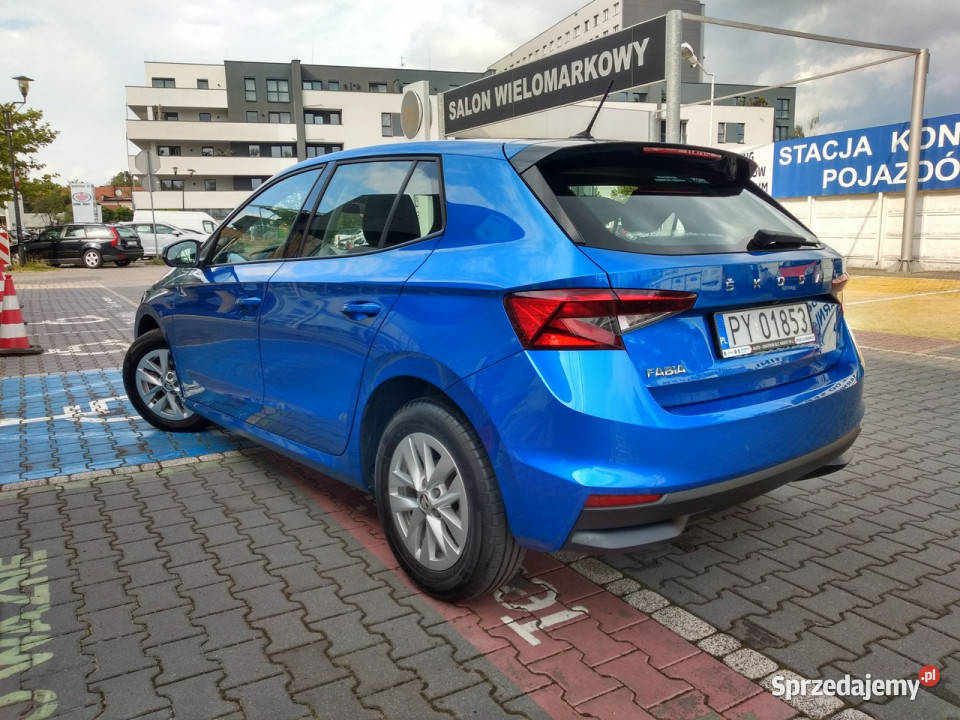 koda Fabia 10 TSI 110 kamera tempomat led Fabia Tychy sprzedam