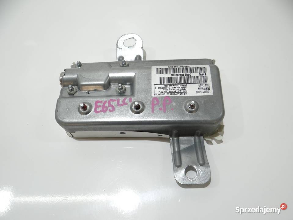 PODUSZKA AIRBAG DRZWI PRAWY PRZÓD BMW E65 LCI osobowe Strzyżewice