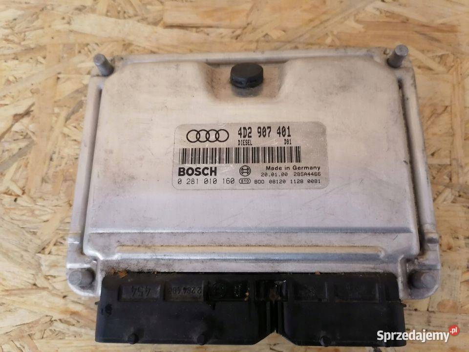 Komputer Silnika Audi A8 D2 0281010160 4D2907401 wielkopolskie Pleszew