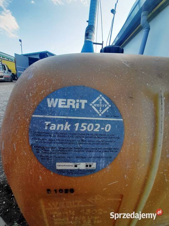 Zbiornik 1500 l na olej opałowy kujawsko-pomorskie Bydgoszcz