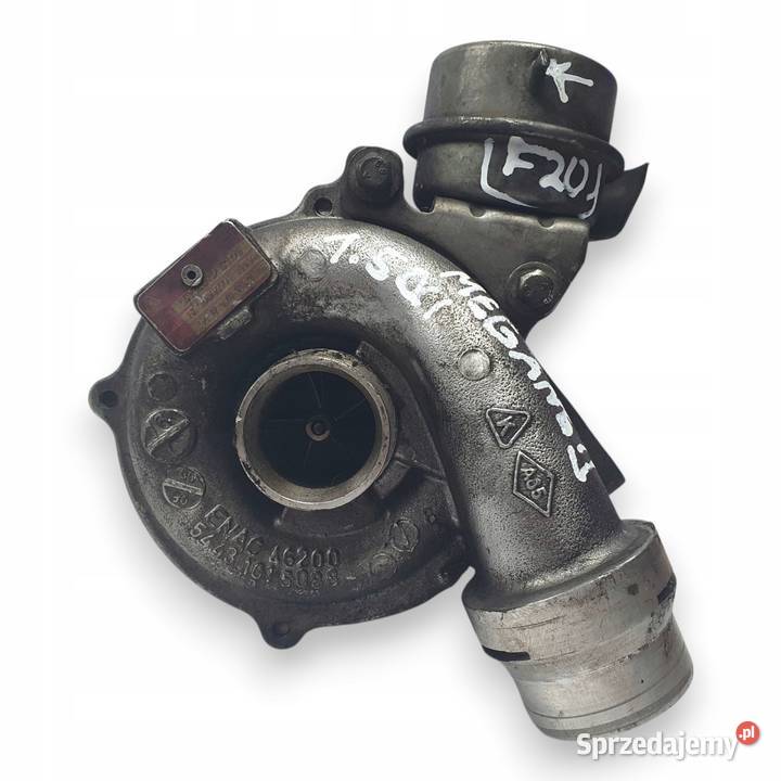 TURBOSPRĘŻARKA Renault Scenic Megane Nissan osobowe