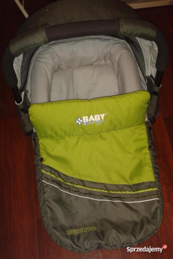 Wózek BABY DESIGN sprint zielony 3W1 Katowice sprzedam