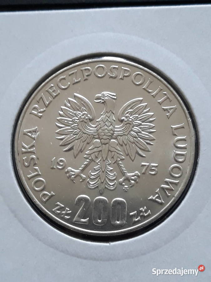 200 XXX rZwycięstwa Faszyzmem 1975 r9mennicze Konin sprzedam