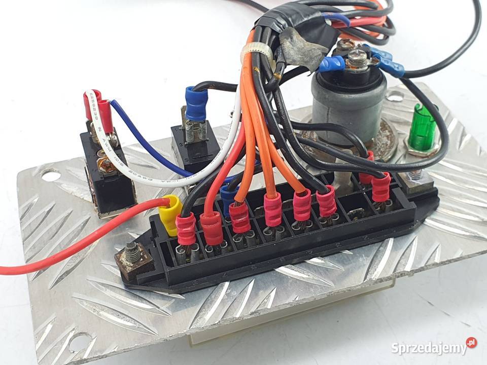 Wlacznik Przelacznik Panel Bezpieczniki Yamaha Łódź