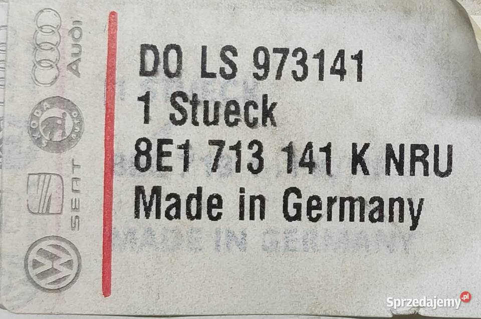 GAŁKA ZMIANY BIEGÓW AUDI A3 A4 20012008 gałki zmiany biegów Mielęcin