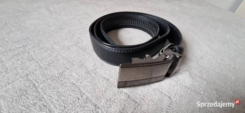 pasek męski czarny 115 Konik 2.7cm małopolskie Kraków sprzedam