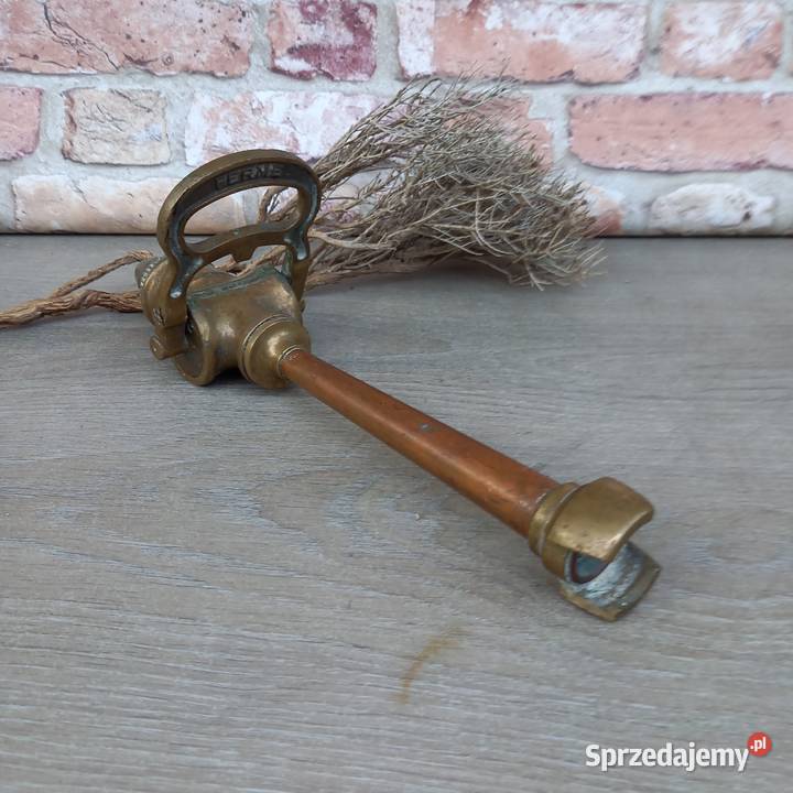 Prądownica strażacka stara sikawka strażacka Warszawa