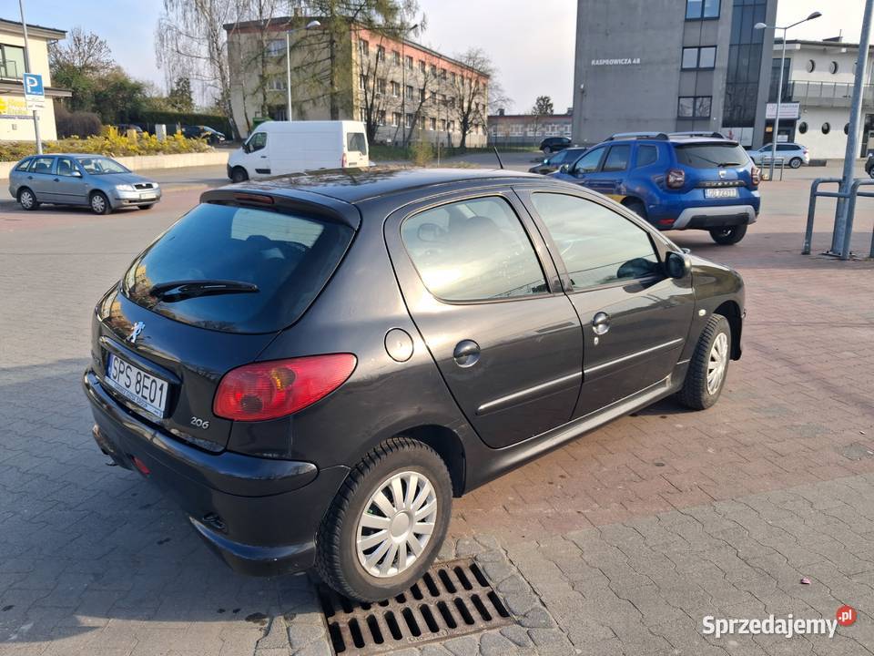 Peugeot 206 14 benzyna Rok produkcji 2007 Czechowice-Dziedzice
