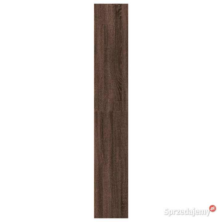 Regał na książki brązowy dąb 40x30x189 WM857891 sprzedam