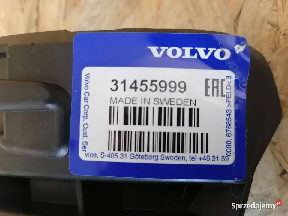 Zderzak Tylny Ślizg Mocowanie Prawe VOLVO V60 II Pleszew