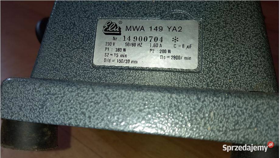 SZLIFIERKA STOŁOWA ELU MWA149 Góra