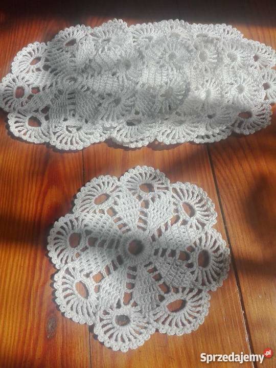 Podkładki szydełkowe Drzewica