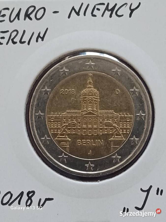 2 Euro Niemcy Berlin 2018 r men J Konin sprzedam