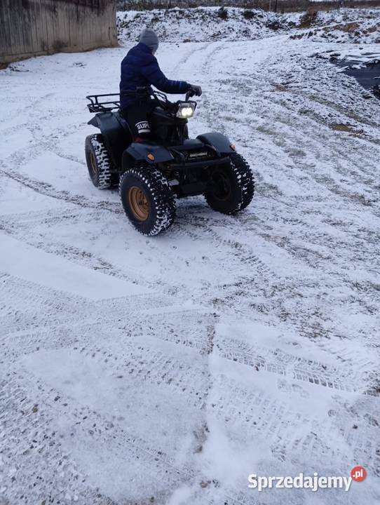 Quad Yamaha 250 homologacja Korzenna