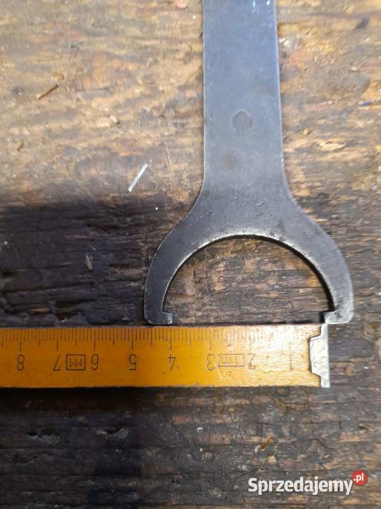Klucz MZ stary zabytkowy sygnatura PRL DDR Ostrów Wielkopolski