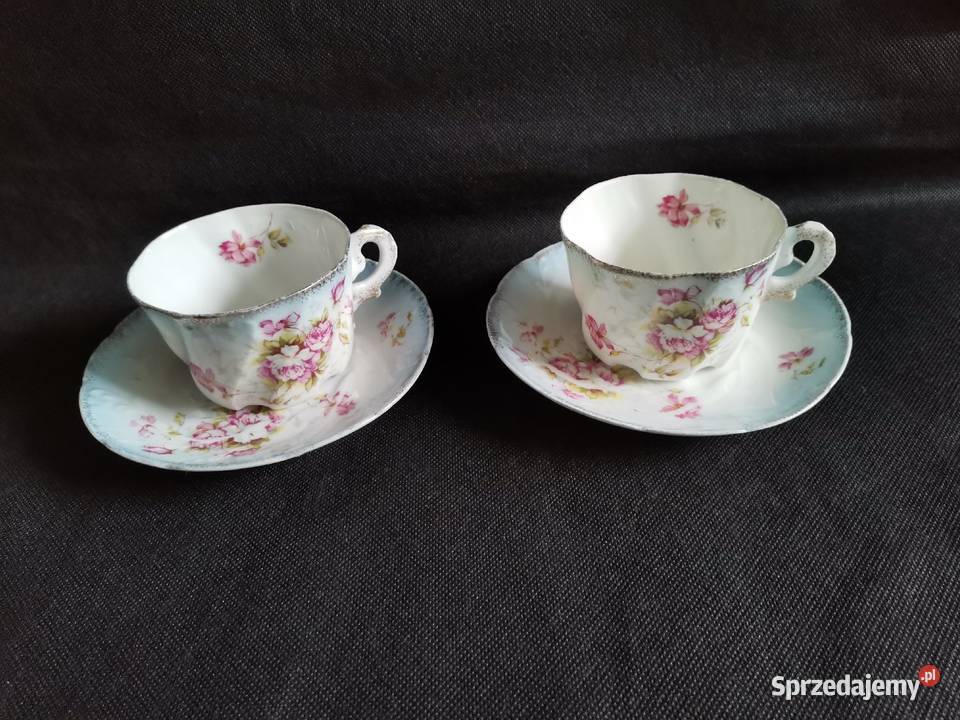 Stara przedwojenna ciekawa porcelana Secesja Siemianowice Śląskie