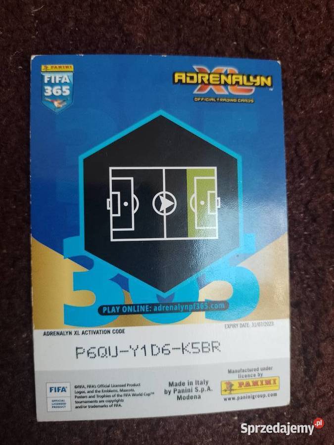 Karta panini adrenalyn kylian Mbapp