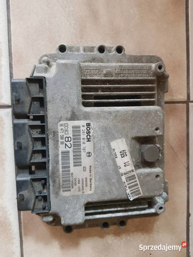 PEUGEOT CITROEN komputer sterownik bosch 0 281 świętokrzyskie Jędrzejów