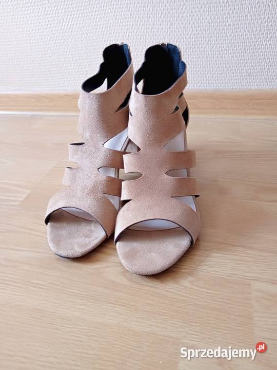Buty botki damskie na słupku 42 Olesno