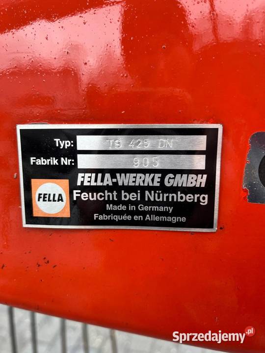 Zgrabiarka karuzelowa Fella 425 DN zagrabiarka nieuszkodzony Zgrabiarki i przetrząsacze Myszyniec