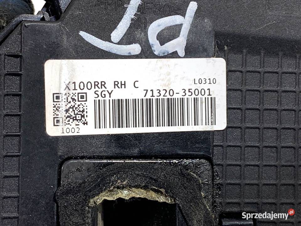 ZAMEK DRZWI PRAWY TYŁ SSANGYONG TIVOLI Crossover