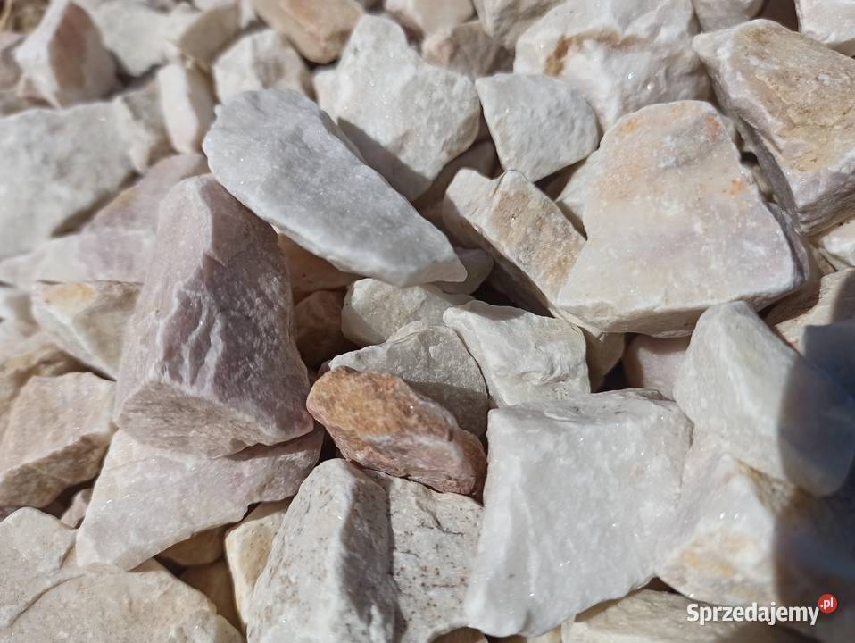 Grys Biała Marianna Kamień ogrodowy kremowy Grys Chrzanów