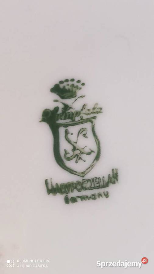 Talerzyk deserowy z owocami Hartporzellan Porcelana i szkło Gdańsk