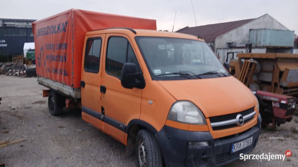 Opel Movano Rok produkcji 2008 Jerzmanowice