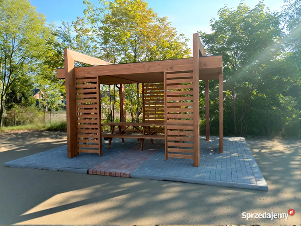 ALTANA 26 KOLUMNOWA ALTANKA OGRODOWA ALTANKI Altany i wiaty Parzymiechy