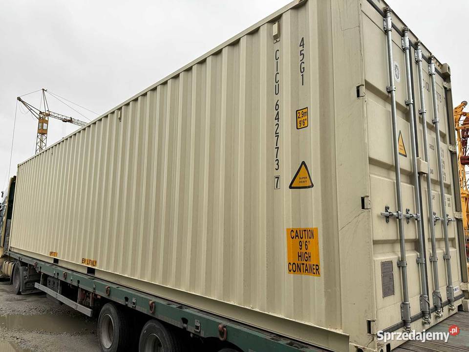KONTENER MORSKI 40 HC ONE WAY NOWY Wrocław
