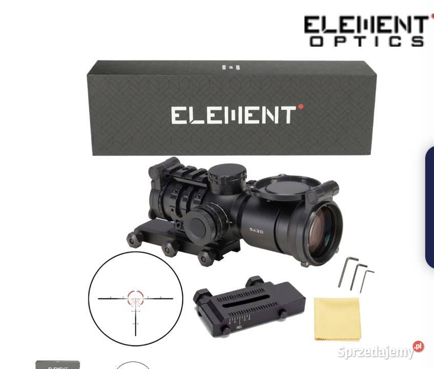 Element optics 5x30 i 10x40 Jelcz-Laskowice