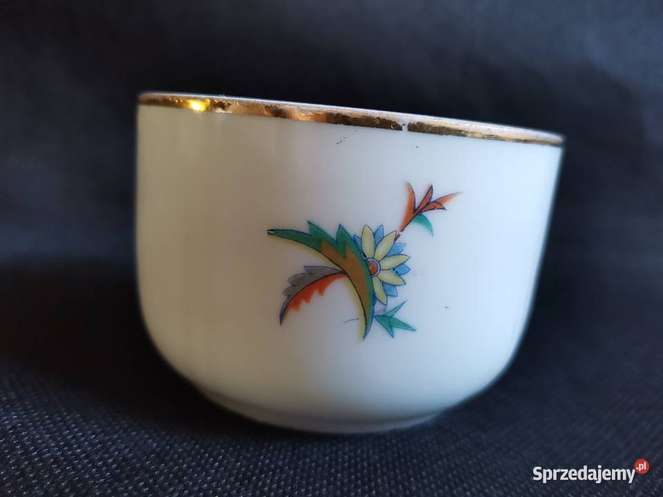 Stara przedwojenna filiżanka porcelana Giesche Katowice