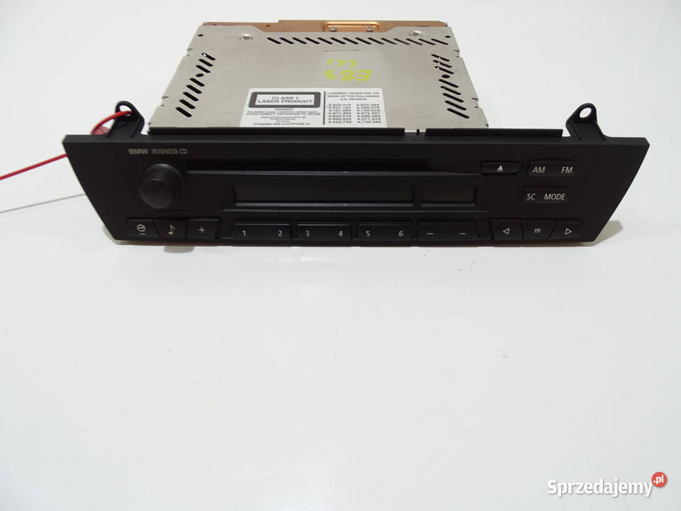 RADIO CD PROFESSIONAL BMW X3 E83 LCI 9146710 Radioodtwarzacze Strzyżewice