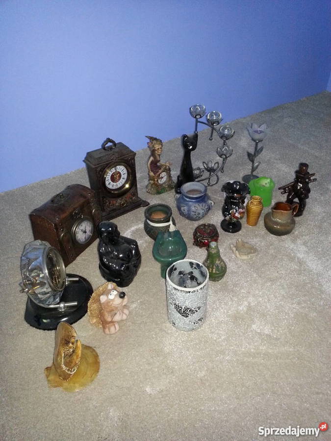 Różne stare naczynia ceramiczne wielkopolskie Wągrowiec