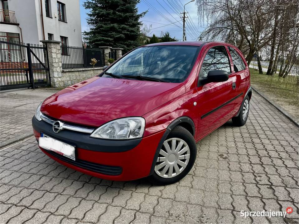ŚlicznyZdrowyOpelCorsaC2003r10Benzyna140PrzWspKie możliwa zamiana Zduńska Wola