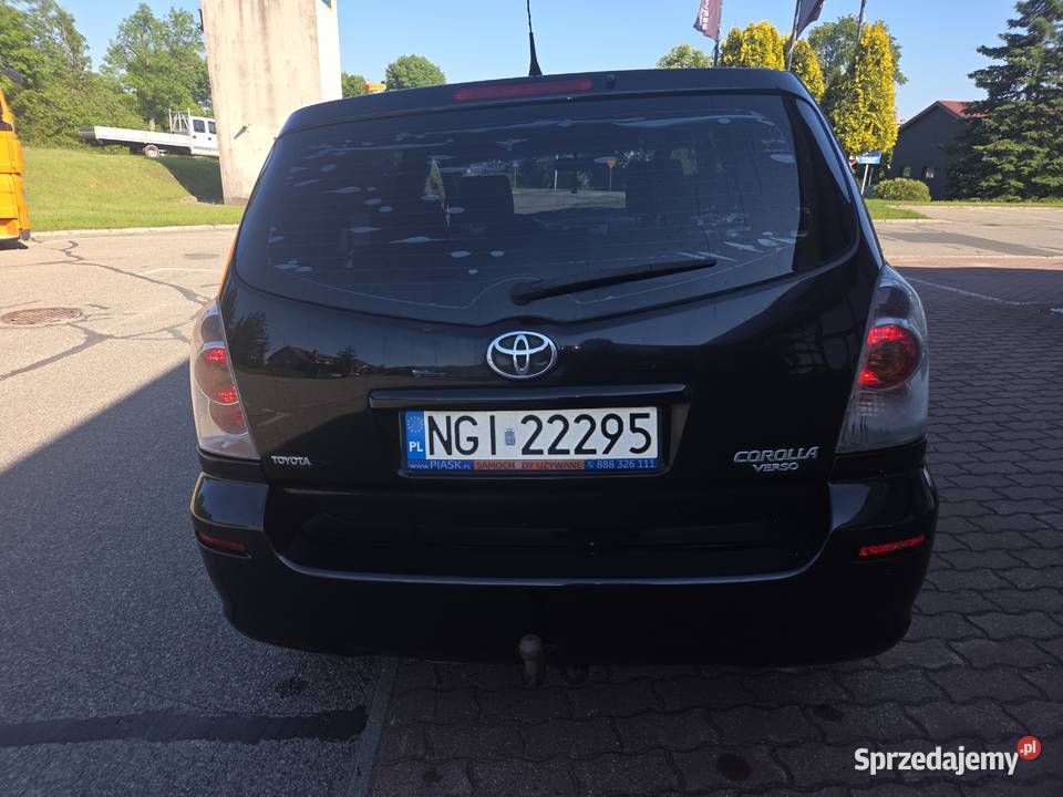 Toyota corolla verso 18 benzyna automat 2006r Giżycko