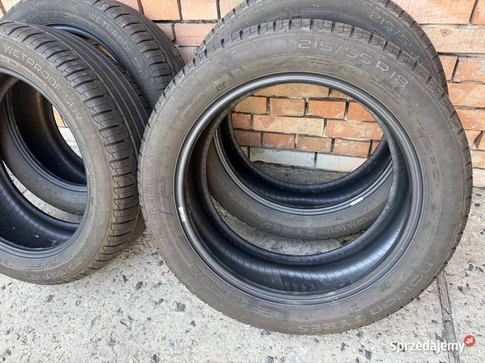 4 Opony Letnie 21555R18 NOKIAN WETPROOF SUV Trzyciąż