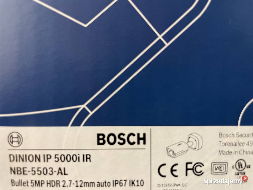 Kamera Bosch 5MP Dinion IP 5000I ir NBE5503AL Legnica