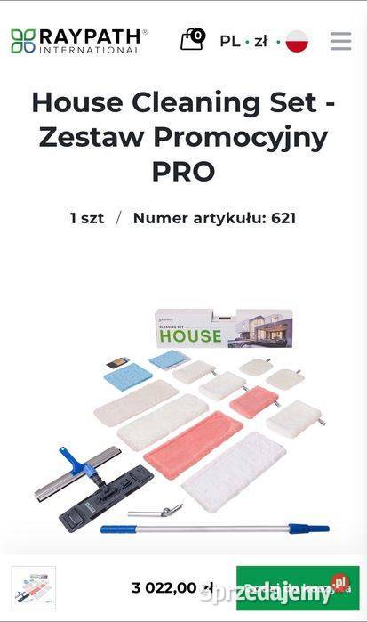 Nowy zestaw Raypath Pro 50 taniej sprzątanie bez Pozostałe Lublin