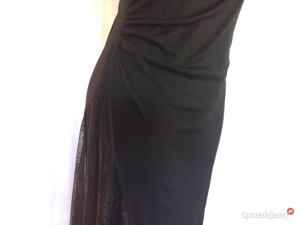 Sukienka czarna Elegancka r 38 stan Rozmiar 38(M) Białystok