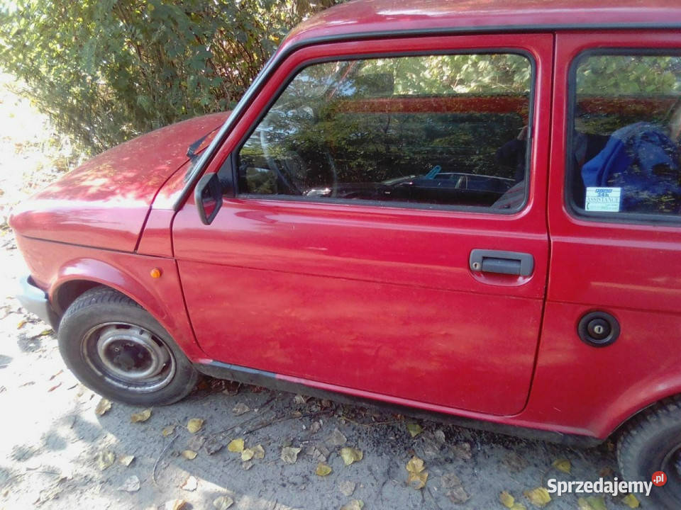Fiat 126 126P 650 24 Maluch Town U Wł 16 lat czerwony Goczałkowice-Zdrój