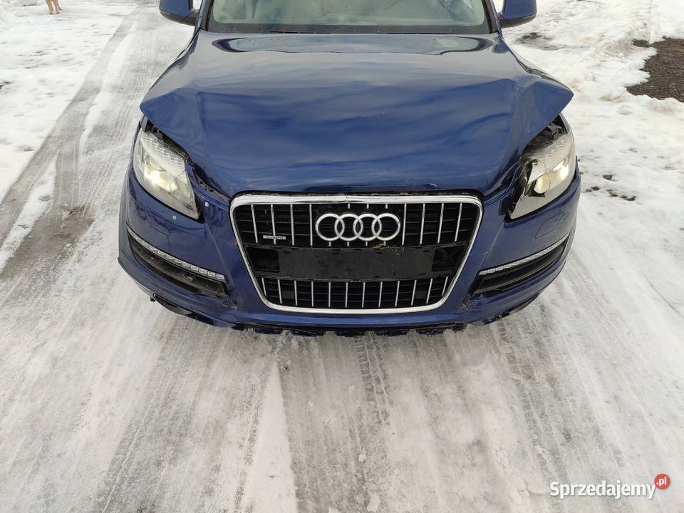 Audi Q7 2015 30TFSi uszkodzony podkarpackie Stalowa Wola sprzedam