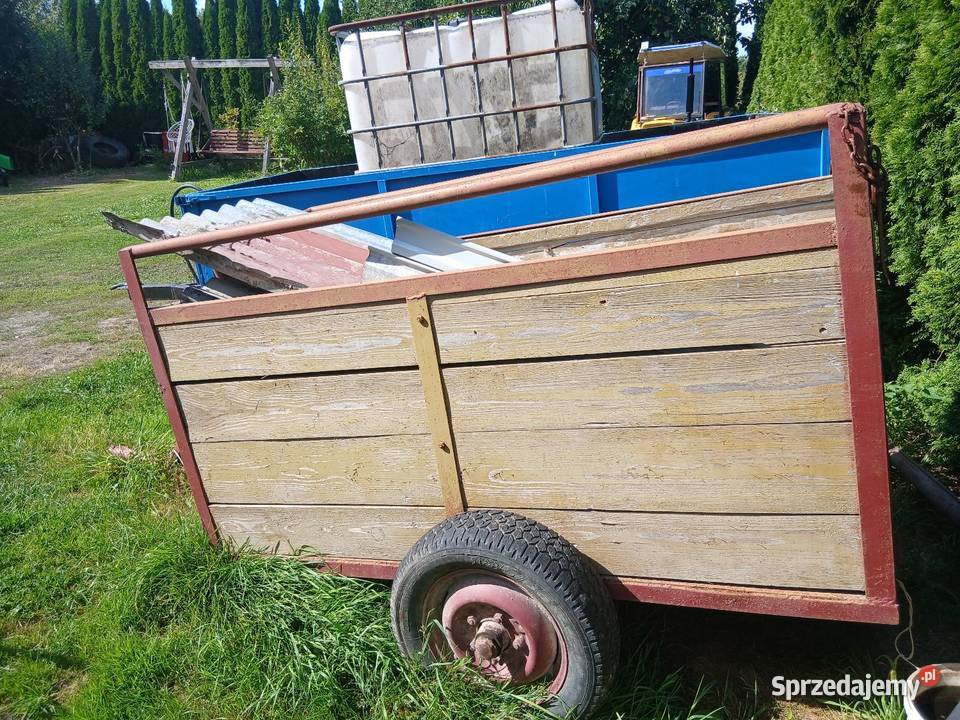Przyczepka nieuszkodzony Dobczyce sprzedam
