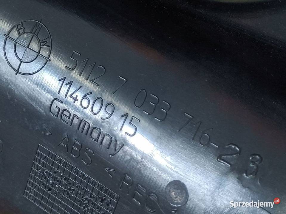 BMW 5 E60 ŚLIZG MOCOWANIE WSPORNIK ZDERZAKA osobowe Pleszew