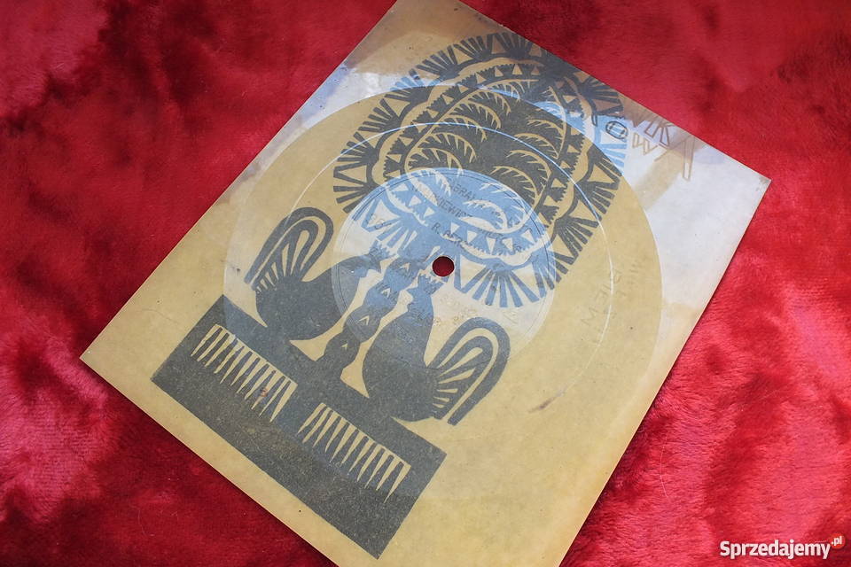 Stara pocztówka dźwiękowa Wawele RGerczak