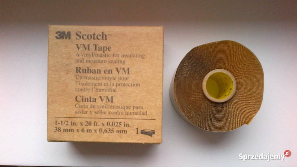 3M Scotch VM taśma winylowo mastykowa 38mm 6mb