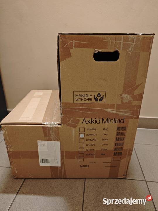 Axkid Minikid 20 RWF Grey 025 ASIP oryginalne Warszawa sprzedam