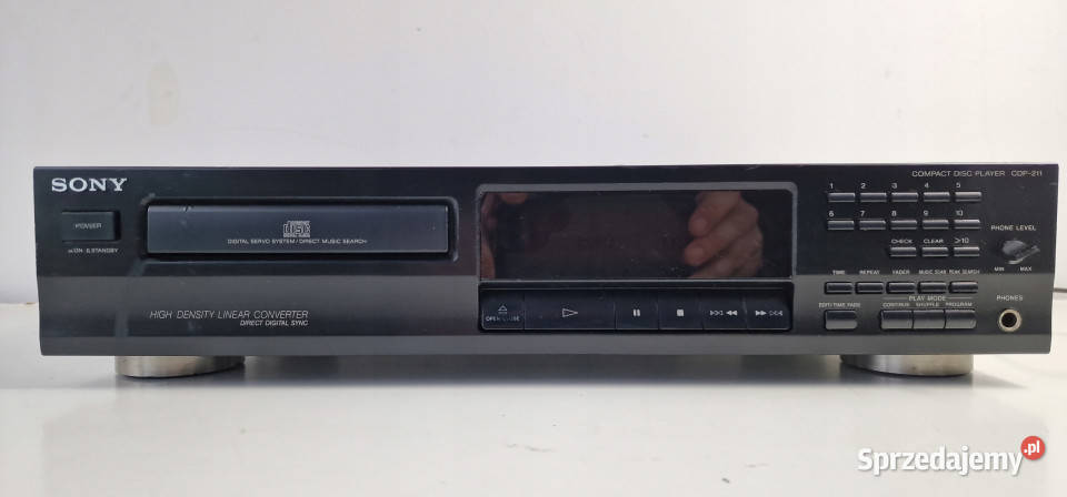 Sony odtwarzacz kompakt CD player CDP 211 CDP211 Międzychód