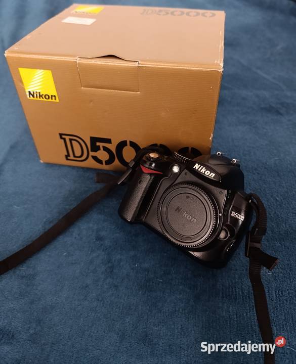 Nikon D5000 body Łomża sprzedam