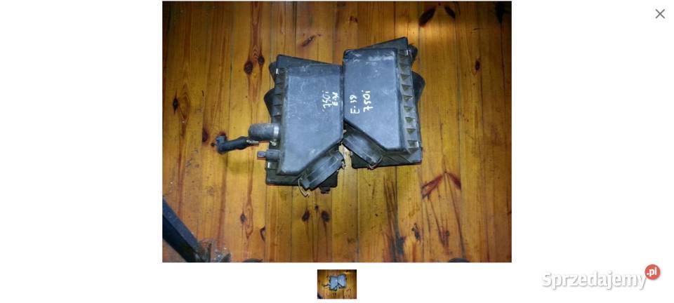 obudowa filtra powietrza prawa bmw e38 750 v12